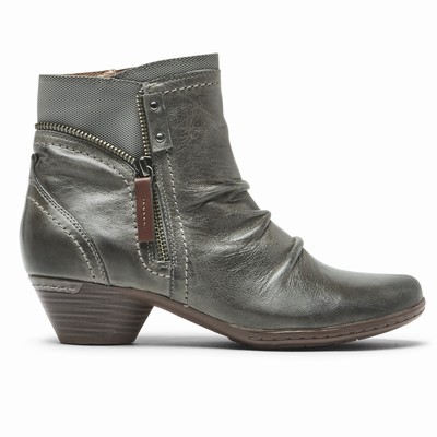 Rockport Cobb Hill Laurelie Stiefel Damen Grau KIF-720136
